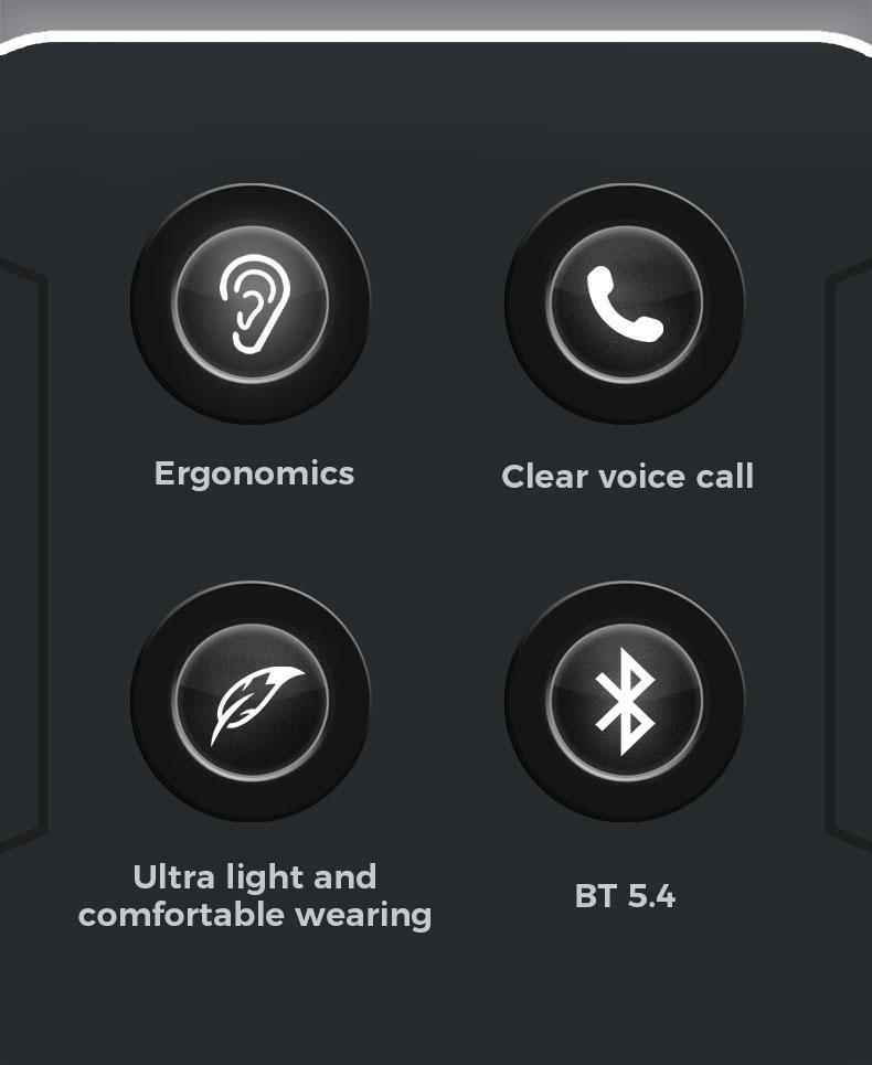 Monster Bluetooth Headphones Combo Set – Mission 100 Over-Ear Wireless Headphones with Deep Bass, Clear Sound & Noise Cancelling Mic + Monster Wireless Earbuds 100H Playtime, Bluetooth 6.0, IPX5 Waterproof, Foldable, Ideal for Travel, Work & Sports