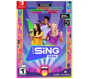 Let's Sing 2026 + 2 Mics - Nintendo Switch