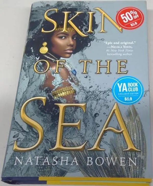 Used Literature Book - Skin of the Sea by Natasha Bowen, Hardcover English Fiction Book (Very Good Condition)