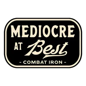 Mediocre At Best Decal Sticker