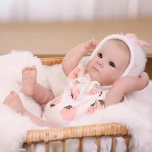 KEIUMI Reborn Baby Dolls 20-inch Full Silicone Mandie Girl Realistic Reborn Baby Doll &  Accessories, Reborn Toddler for Kids 3+ Festival Gifts Perfect for Roleplay and Playmate