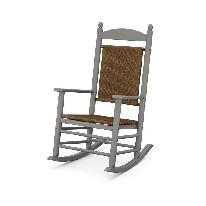 POLYWOOD Jefferson Woven Rocking Chair