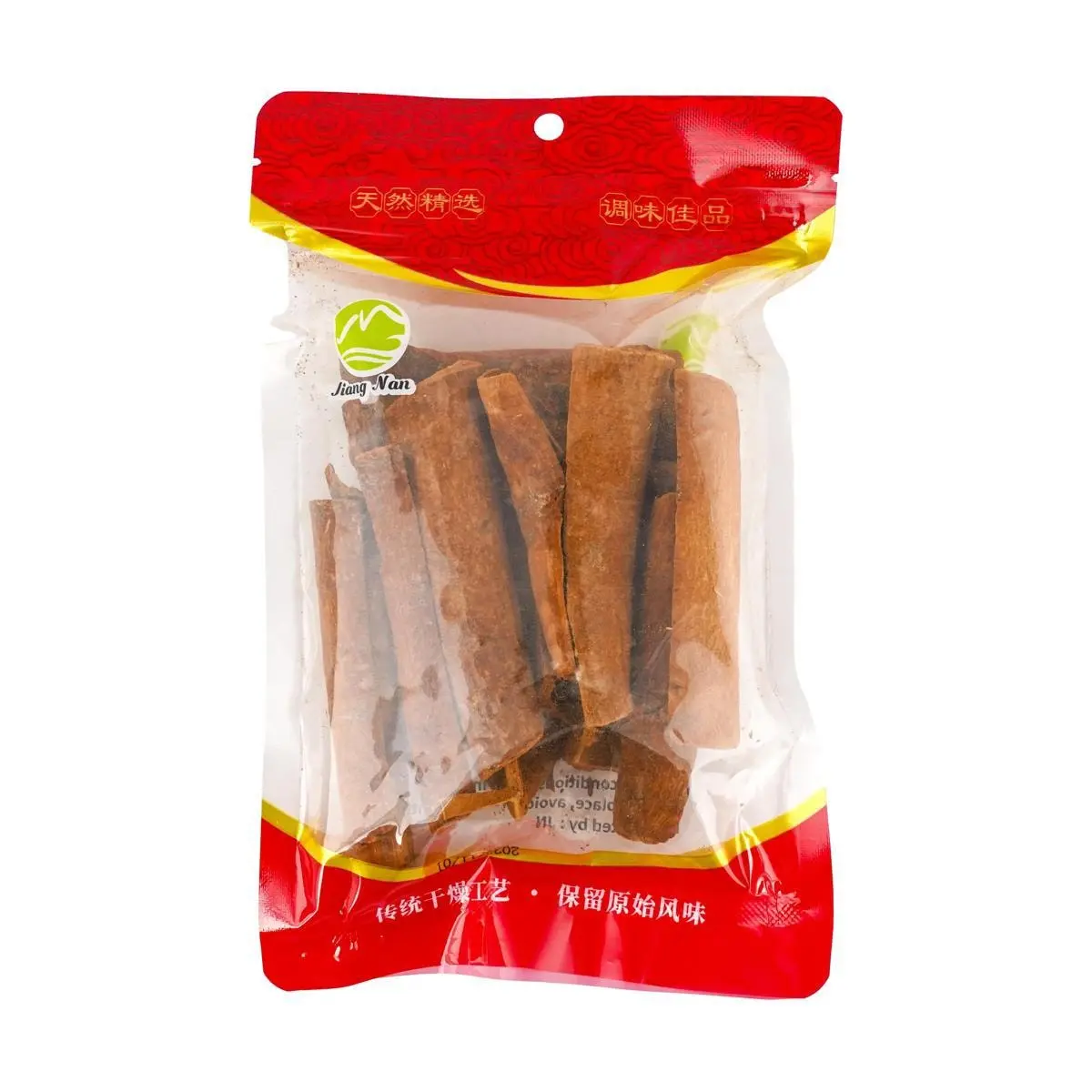 JIANG NAN FOODS Cassia Bark Sticks 100g - Premium Chinese Cinnamon for Stews, Braising, and Savory Broths - Aromatic Spice for Authentic Asian Cooking