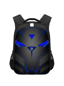 Cyberpunk Mechanical Print Large Capacity Backpack, Multi-Pocket Outdoor Hiking Camping Sport Bag, Lightweight Casual Men's Shoulder Bag