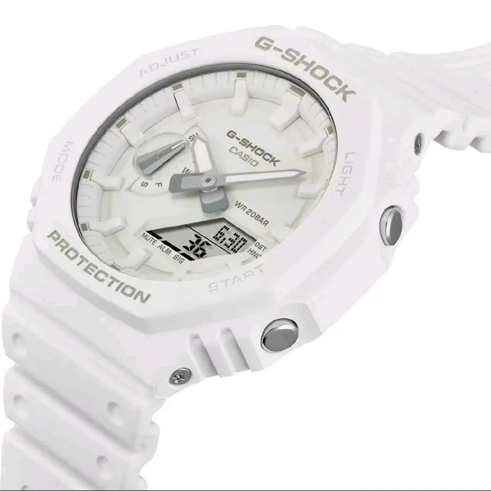 GA-2200-7A7 New All white G Shock ana/digi men' s elegent watch "latest watch"