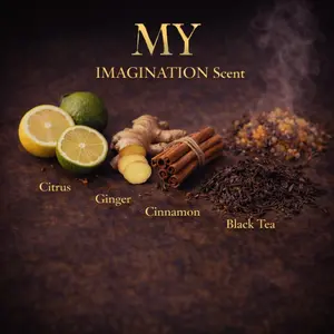 MY Imagination Scent - Fresh Aromatic Musky Unisex Fragrance