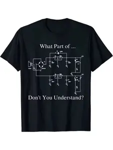 Funny Engineering Humor Graphic Tee Shirt, Fitted Short Sleeve Casual Top, All Season Wearable Gift Idea for Engineers