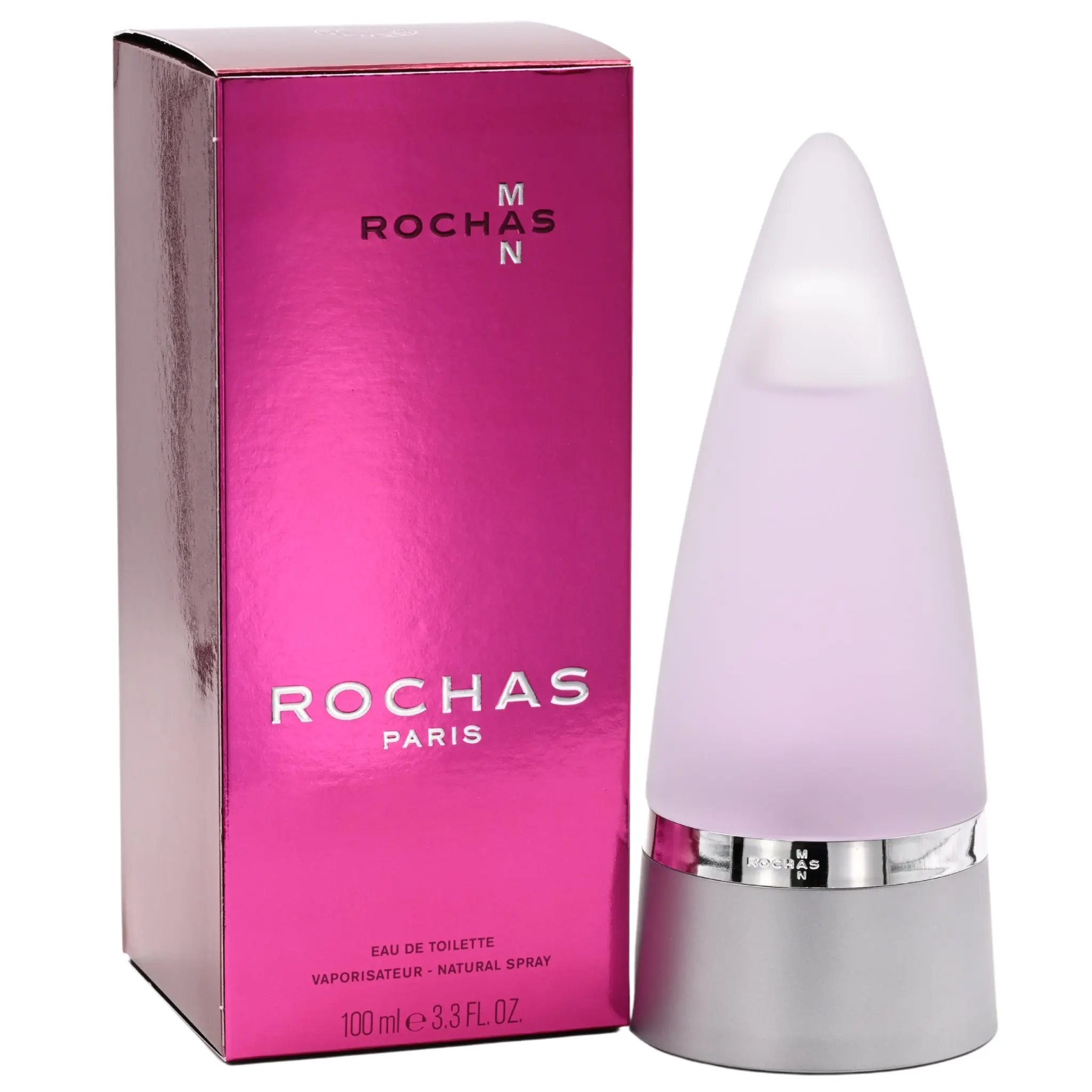 Rochas Men's Cedarwood-Scented EDT Spray Cologne - 3.4 fl oz, Bergamot Top Note, Bottle Masculine Packaged Men's Fragrance, New in Box, Bottle Men's Fragrance