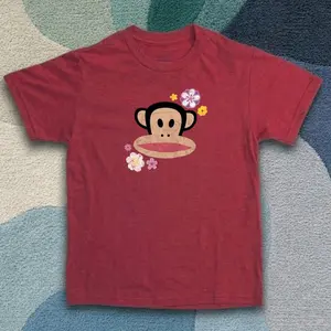 Paul Frank baby tee, Gildan Women's Red and Pink Baby tee