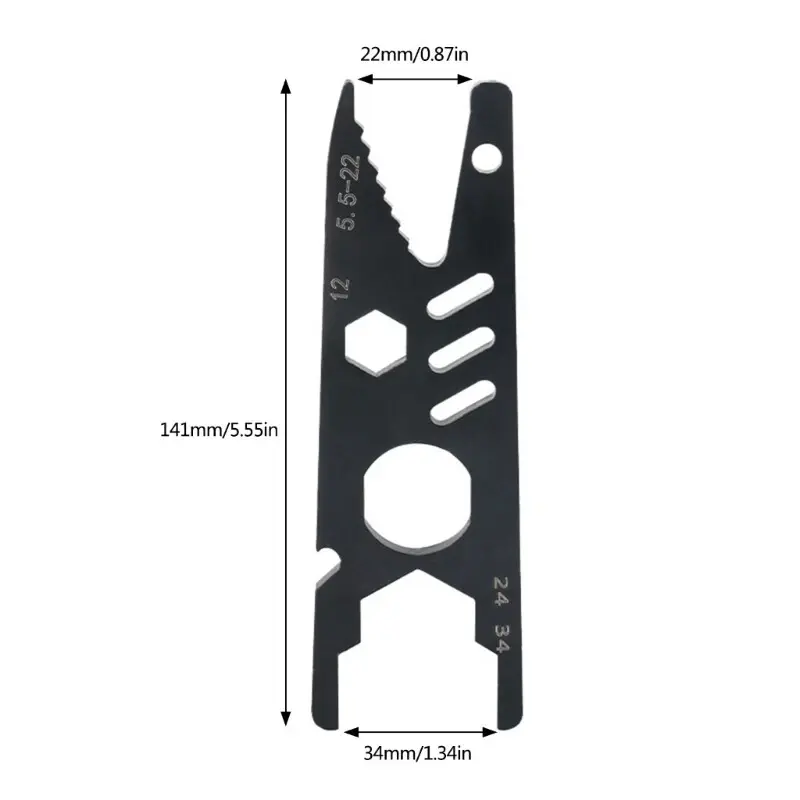 Alloy Steel Wrench Hand Tool Perfect For Home And Vehicle Repairs 5.5-22mm