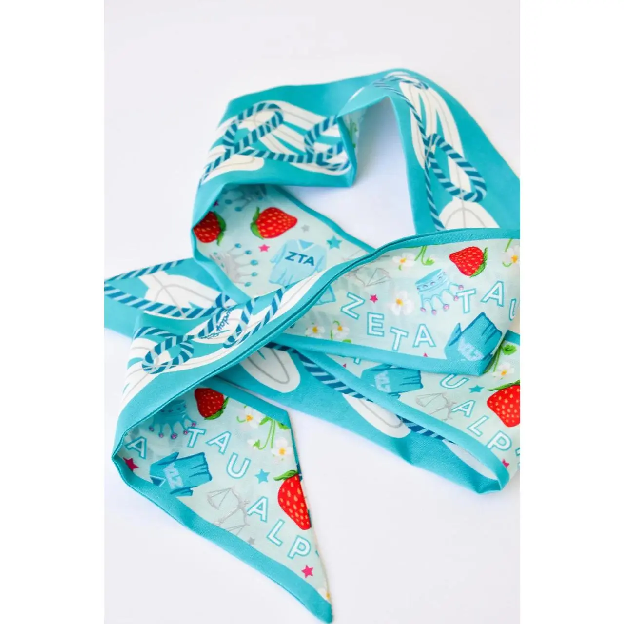 Zeta Tau Alpha Twilly Scarf