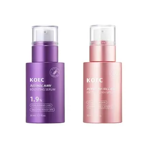 Collagen Peptide Micro-Needle Serum + Retinol 1.9%, Hydrating & Firming Face Cream, Skin Care, Moisturizing & Tightening Formula, Collagen Bio Peptides