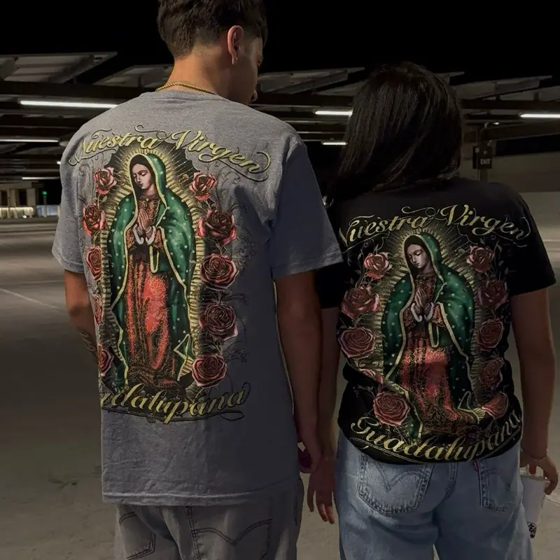 Virgencita with Roses T-Shirt! - unisex