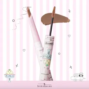 FLORTTE Eyebrow Pencil Eyebrow Mascara Soft Brows Makeup Tinted Brow Gel Cream Browscara Lighten Eyebrows Soften Makeup Sharp Brow Pen