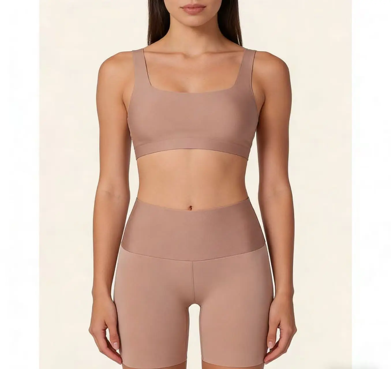 High-Waisted Shaping Shorts: Invisible under clothing, naturally lifts the buttocks and prevents thigh chafing. Moderately compresses and shapes the abdomen and waistline, featuring a non-slip waistband design—comfortable and form-fitting.