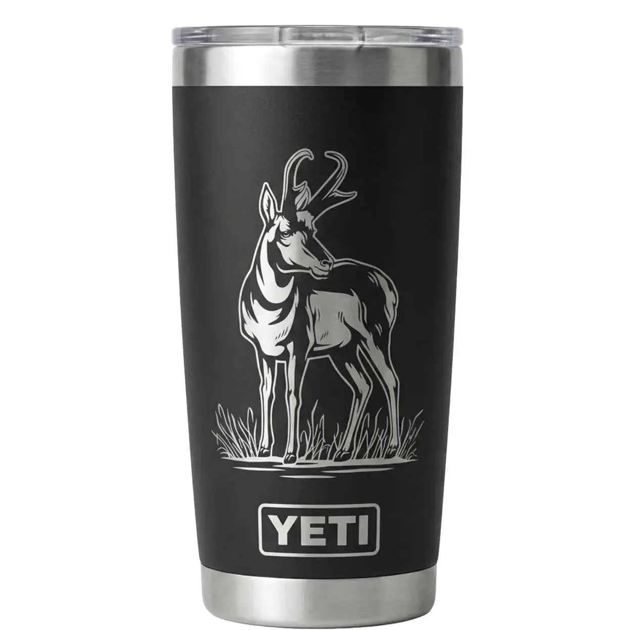 Stainless Steel Vacuum Insulated Hunting Tumbler (20oz, 40oz Single Unit) - 7-12 Hours Temperature Retention, Hunter Personalized Gift for Outdoor Adventures