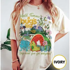 A Bug's Land Shirt, Vintage A Bug's Life T-Shirt, A Bug's Land Bug's Life Shirt, Adventure Shirt, Heimlich Flik Hopper Princess Atta Bug Tee, Bug's Land T-Shirt