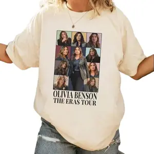 Olivia Benson Eras Tour Style Shirt | Vintage Olivia Benson Shirt | Law And Order Movie Shirt | Law And Order Svu Shirt