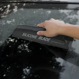 Non-Scratch Soft Silicone Handy Squeegee Car Wrap Tools Water Window Wiper Drying Blade Clean Scraping Film Scraper Accessories