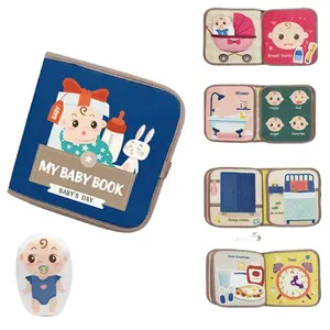 Fabric Busy Book for Early Education