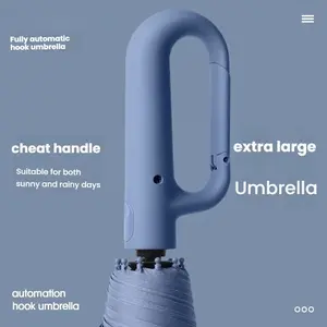 23 Inch Auto Open & Close Umbrella, Windproof Frame Design, Large Foldable Option for Both Men and Women, Ideal for Rain/sun Protection