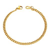 3mm-Cuban Chain-Golden