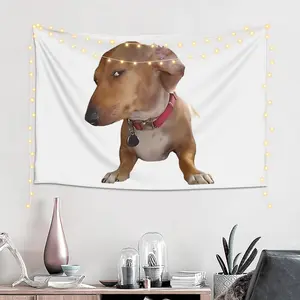 1pc Poster Background Side Eye Dog Suspicious Look Meme Living Room Beautiful Hanging for Room Decor Tapiz Birthday Gift 40in*60in
