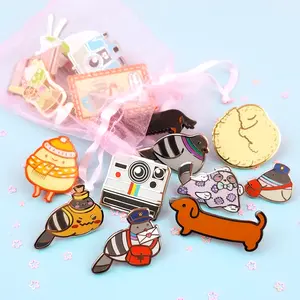 C Grade Enamel Pin Bags - Random Mix of Pins - Overstock
