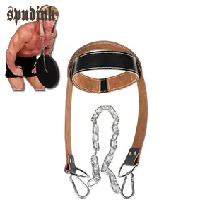 Premium Cowhide Leather Neck Harness – Head & Neck Trainer for Strength & Weightlifting