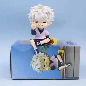 HUNTERxHUNTER Cartoon Q-Version Cat KILLUAZAOLDYECK Anime figure Doll Toys Desktop Ornament decor Collect Model Garage Kit Gifts