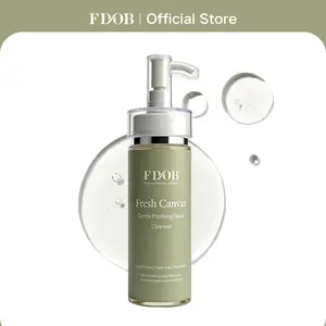 FDOB Fresh Canvas Gentle Purifying Facial Cleanser – Deep Clean, Hydrates & Refreshes with Sodium Cocoyl Glycinate & Saccharomyces Lysate, 120ml