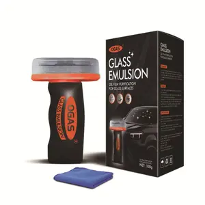 Car Window Oil Film Cleaner with Applicator | Restore Crystal Clarity Qifor Windshield Cleaner