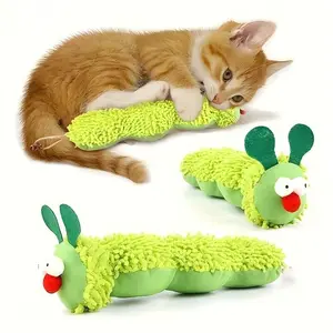 1 PCS Interactive Plush Pod Cat and Dog Toy | Cute Cartoon Animal Pattern Soft Pillow, No Batteries Needed, Suitable for All Breeds and Sizes, Safe Pet Stimulation and Play Companion, Fun Design