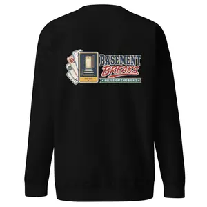 Basement Breaks Crew Neck Slugger Premium Sweatshirt