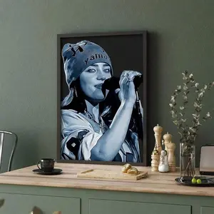 1PC Frameless Movie Poster, Vintage Art, Frameless Canvas Poster, Canvas Print Art, Wall Art, Ideal Gift For Living Room, Bedroom, Bathroom, Bar Wall Decor, Fall Decoration