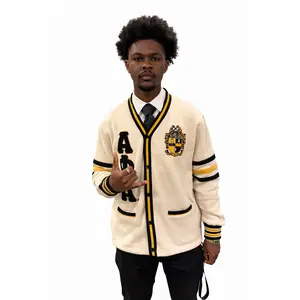 Alpha Neutral Fleece Cardigan