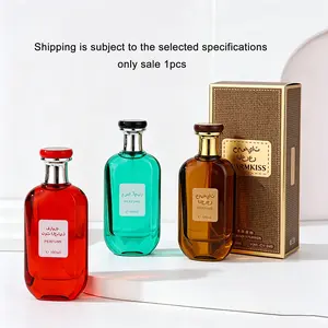 New High-End Middle Eastern Style Arabic Woody Perfume, Men's Design, Long-Lasting Fragrance, Suitable for Dates, Travel, Gifts, Unisex