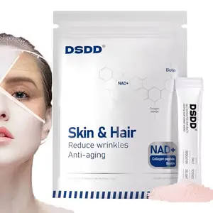 DSDD  1250MG NAD+ Advanced-,Biotin Berry Flavor Drink Mix for glassSkin, ANTl AGlNG Support, Energy, and Focus Previously known as Research NR 900-4