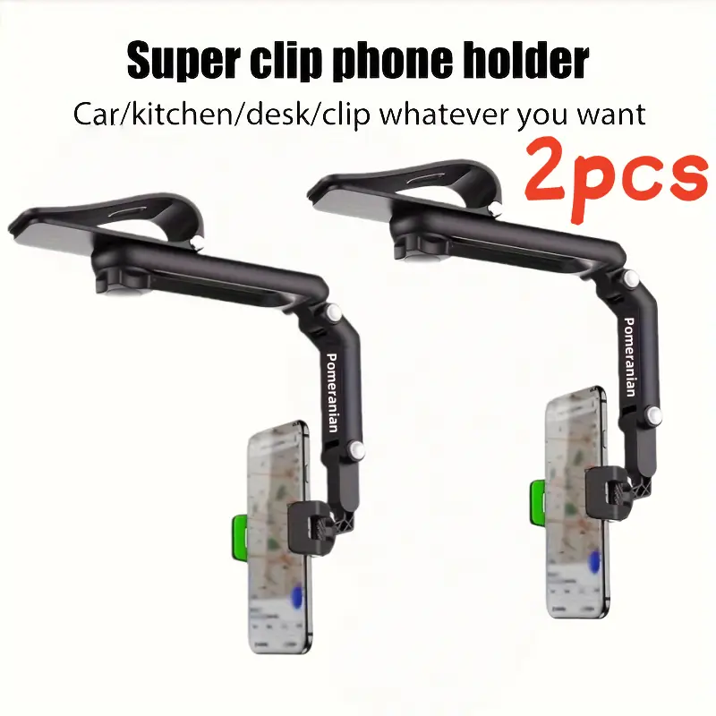 Pomeranian Car phone holder navigation holder, suitable for long-distance and short distance navigation workpieces, can be given as a gift to driving enthusiasts, durable ABS material, portable