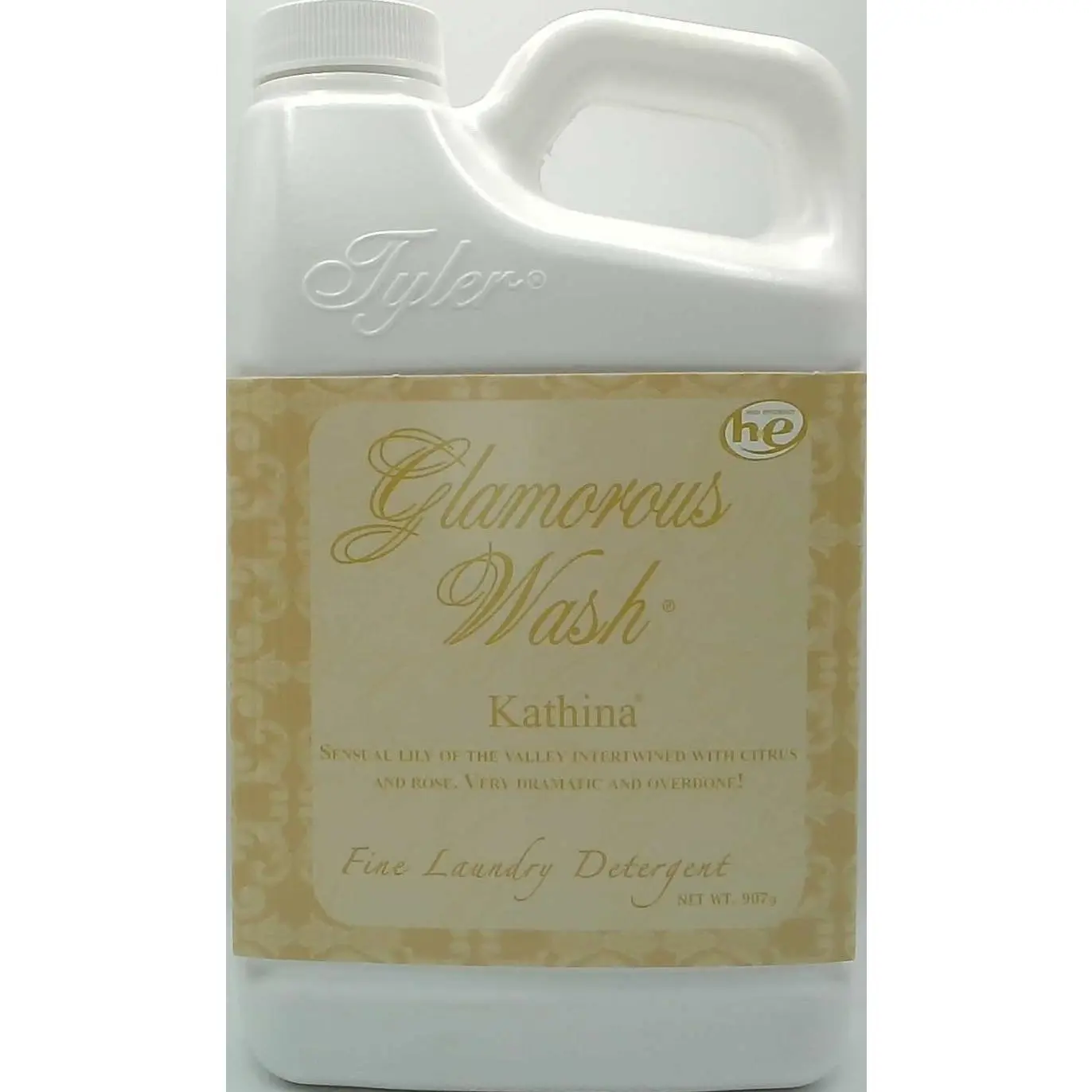 Tyler Candle Company Concentrated Scented Laundry Detergent - Kathina Fragrance, Citrus Notes, Hypoallergenic All-Natural Biodegradable Home Care Clothes Cleaner - 907g/32oz