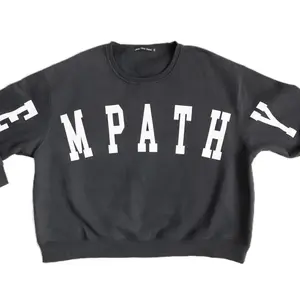 Empathy (dark blue) oversize sweatshirt