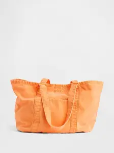 Women Gap Logo Tote Bag - Tangerine