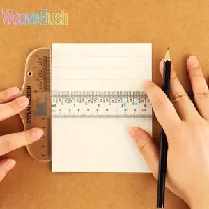 6 & 12 Inch Acrylic T-Square Ruler, Clear Precision T-Square Measuring Tool, Perfect Alignment Accessory for Crafting, Cardmaking and Scrapbooking