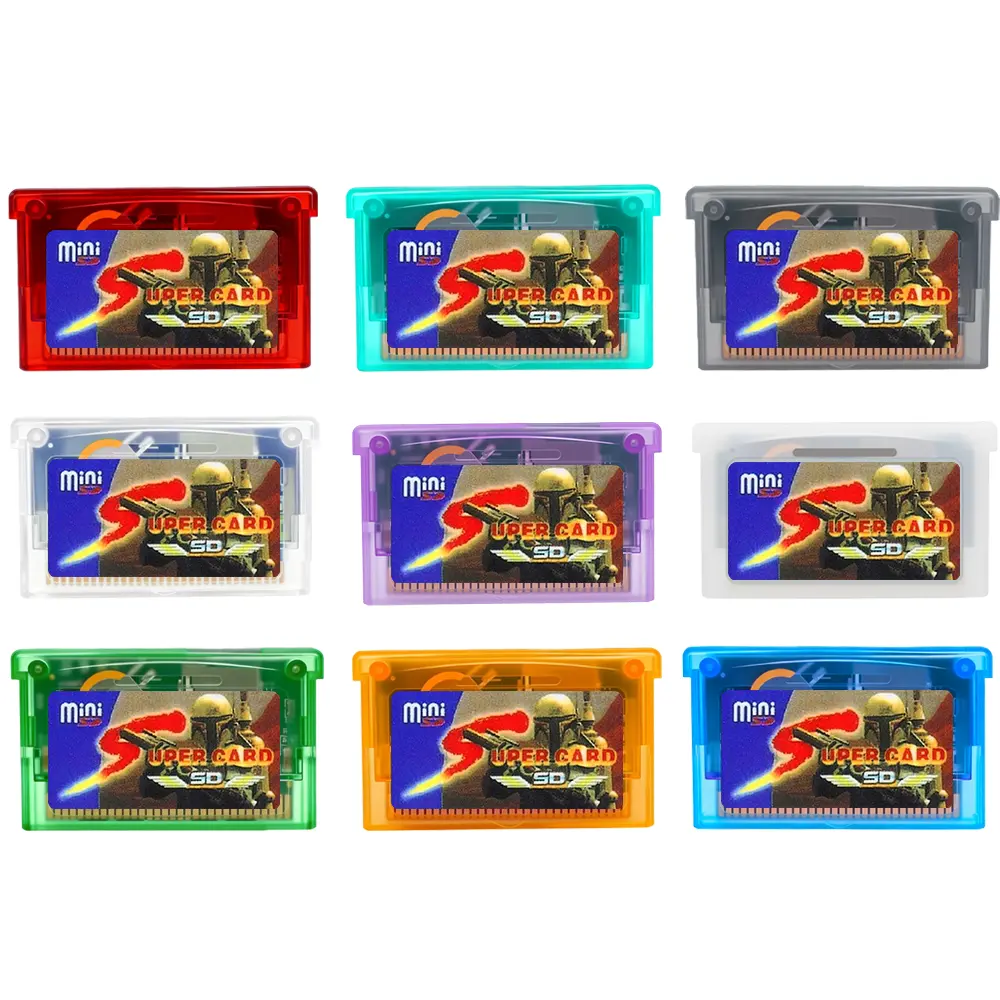 Supercard Card Mini SD Flash GBA Cart GBA Cartridge Retro Game GBC with GBA GBC GB NES Compatible For DS/GBA