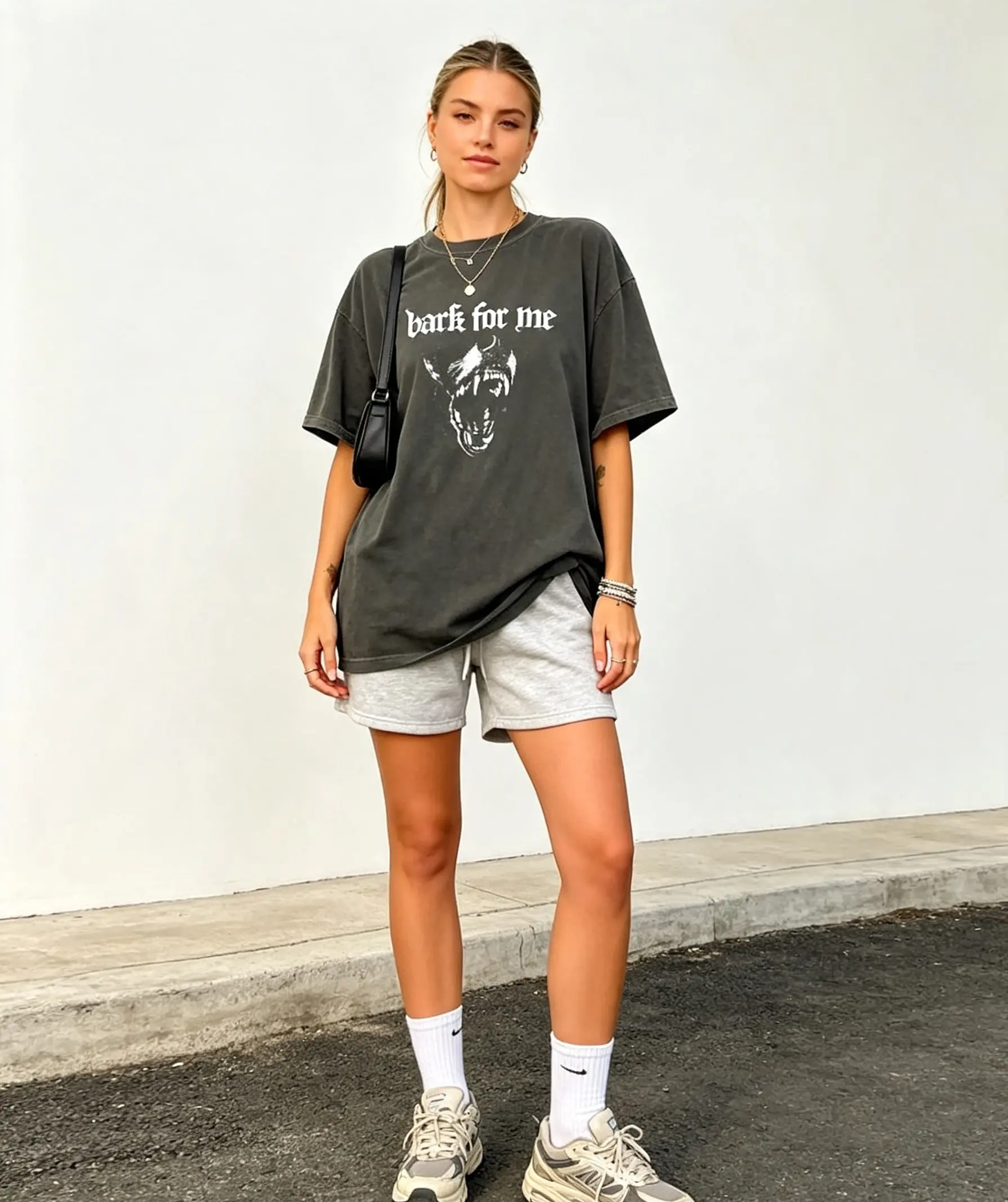 ChicCotton Vintage Bark For Me Comfort  Shirt, Retro Funny Barking Dog T-shirt, Adult Humor Graphic Tee, Funny Sarcastic Flirty Quote Clothing
