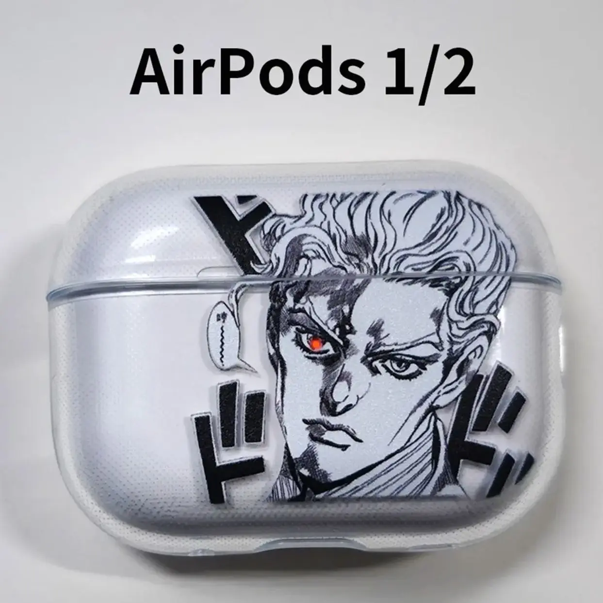JOJO Killer Queen Transparent Luminous Case For Apple AirPods 2/3/Pro/Pro 2 Fashion Accessories