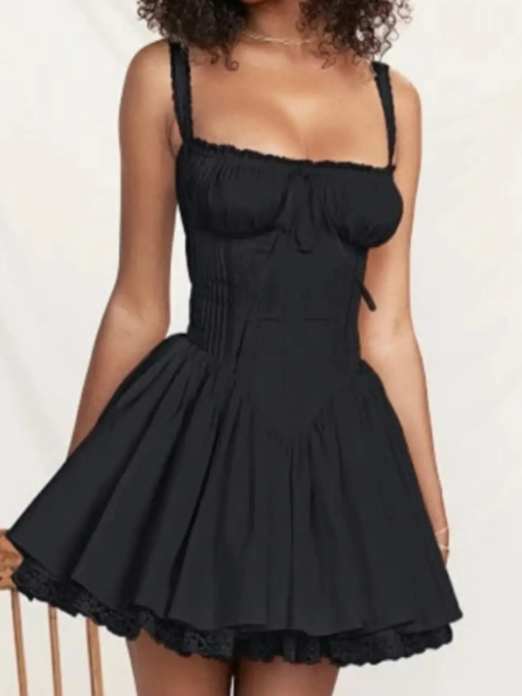 BRONX MINI DRESS - BLACK
