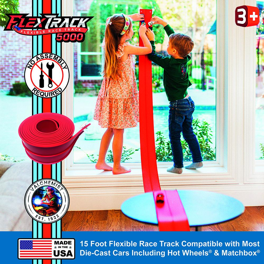 Rocket Red FlexTrack 5000 Flexible Race Track