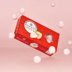 White Strawberry Japanese Candy Bites