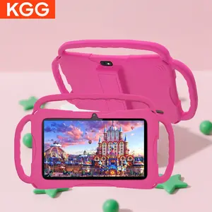 KGG Cute Cartoon Tablet 7 Inch Touchscreen Android Tablet ,Android 12 Children 32GB ROM 2GB RAM Educational Learning Toys Children Boys Girls Gifts Tablet